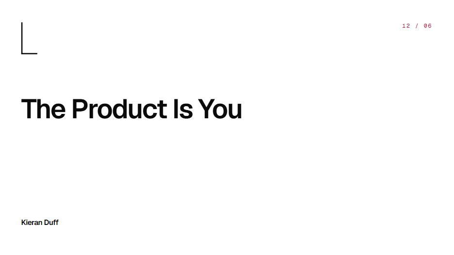 The Product Is You cover image
