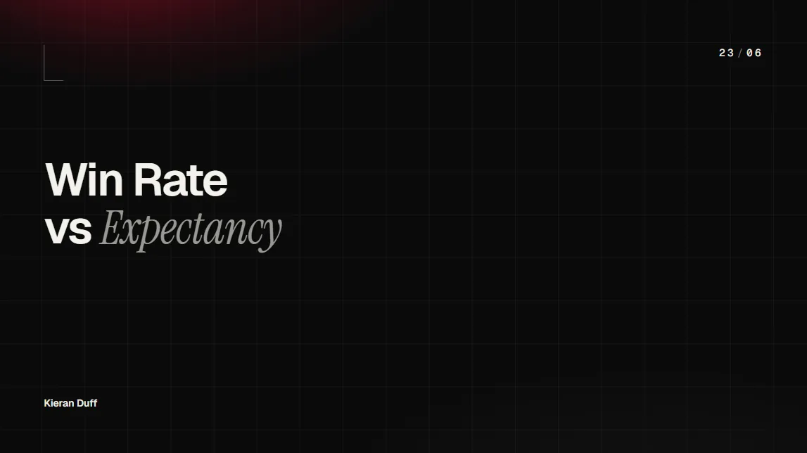 Win Rate vs Expectancy cover image
